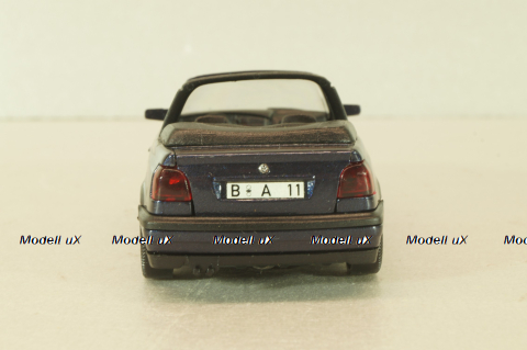 Volkswagen Golf Cabriolet (Golf III) 1991, dark blue, 1006DB, Schabak 1:43