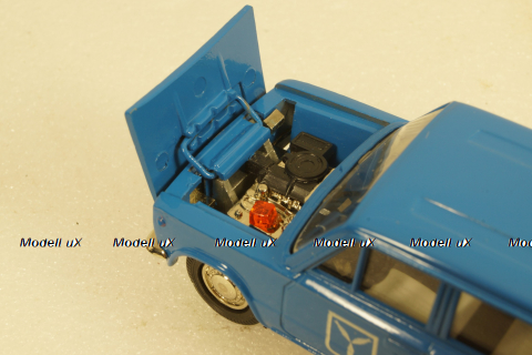 Ваз-2102, 400 лет Саратову, синий, Тантал/Радон 1:43