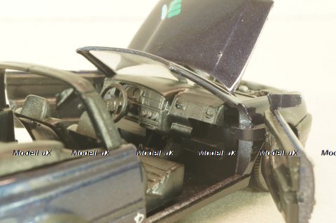 Volkswagen Golf Cabriolet (Golf III) 1991, dark blue, 1006DB, Schabak 1:43