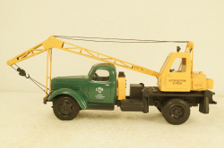 Зил-164А автокран, 1960, зелено-желтый, Херсон Моделс 1:43