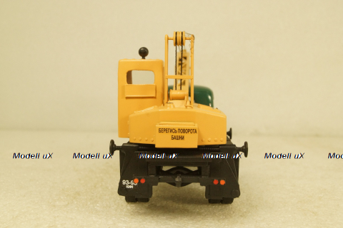 Зил-164А автокран, 1960, зелено-желтый, Херсон Моделс 1:43 
