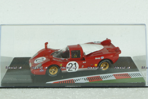 Ferrari 512 S #21 winner 12h Sebring 1970 Vaccarella, Giunti, Andretti, Altaya, Ferrari Racing Collection 1:43