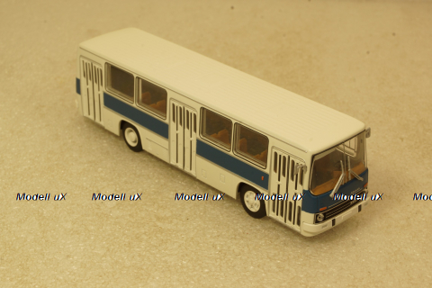 Икарус 260 city bus, white/blue, BRE59802, Brekina 1:87