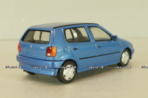 Volkswagen Polo 5-doors (Polo III) 1994, blue, Herpa 1:43