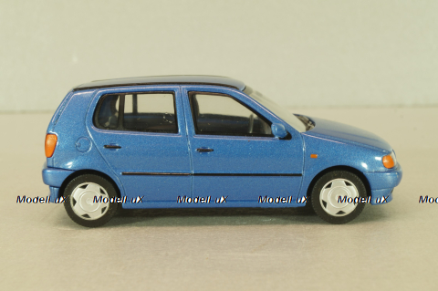 Volkswagen Polo 5-doors (Polo III) 1994, blue, Herpa 1:43