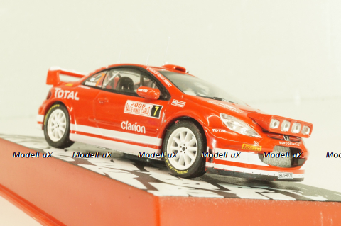 Peugeot 307 WRC #7 Rally Monte Carlo 2005, M.Gronholm/T.Rautiainen, Altaya 1:43