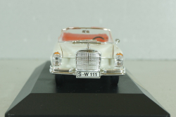 Mercedes-Benz 220 SE Cabriolet (W111) 1965, white, 4310, Faller 1:43