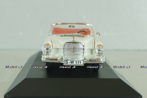 Mercedes-Benz 220 SE Cabriolet (W111) 1965, white, 4310, Faller 1:43