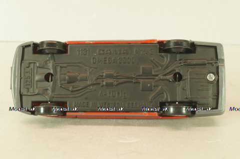 Opel Omega 3000 (Omega A) 1987, red, 1131R, Gama 1:43