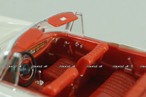 Mercedes-Benz 220 SE Cabriolet (W111) 1965, white, 4310, Faller 1:43