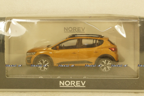 Dacia Sandero Stepway 2021, gold, Norev 1:43