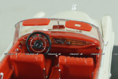 Mercedes-Benz 220 SE Cabriolet (W111) 1965, white, 4310, Faller 1:43