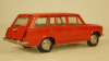 Ваз-2102, А11 без МИ, красный, Тантал/Радон 1:43