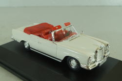 Mercedes-Benz 220 SE Cabriolet (W111) 1965, white, 4310, Faller 1:43