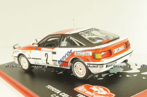 Toyota Celica GT4 WRC #2 Rally Monte Carlo 1991, C.Sainz/L.Moya, Altaya 1:43