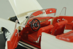 Mercedes-Benz 220 SE Cabriolet (W111) 1965, white, 4310, Faller 1:43