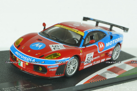 Ferrari F430 GTC #50 Winner FIA GT 2007 Vilander, Müller, Altaya, Ferrari Racing Collection 1:43