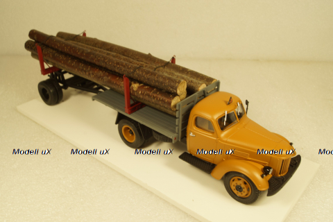 Зил-164 с прицепом 1-ПЗ-5М, лесовоз, TruckTyr 1:43