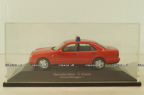 Mercedes-Benz E320 (W210) Fire engine 1995, red, B66005729, Herpa 1:43