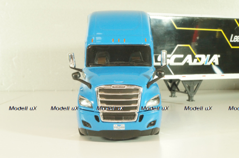 Freightliner Cascadia tractor with semi-trailer "Cascadia" 2016,  blue/black, American Truck, Altaya 1:43 #50