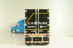 Freightliner Cascadia tractor with semi-trailer "Cascadia" 2016,  blue/black, American Truck, Altaya 1:43 #50