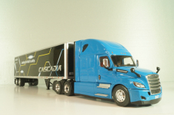 Freightliner Cascadia tractor with semi-trailer "Cascadia" 2016,  blue/black, American Truck, Altaya 1:43 #50