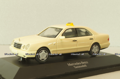Mercedes-Benz E220 (W210) Taxi 1995, beige, B66005731, Herpa 1:43
