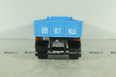 Маз-93801/2 п/прицеп с подкатной осью 1977, синий, Н852, Наш Автопром (конверсия) 1:43
