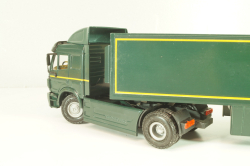 Mercedes-Benz SK 1850 LS tractor with semi-trailer tank "After Eight" 1994, green, 313,  NZG 1:43