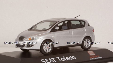 Seat Toledo 2004-2009 silver grey, Seat 1:43