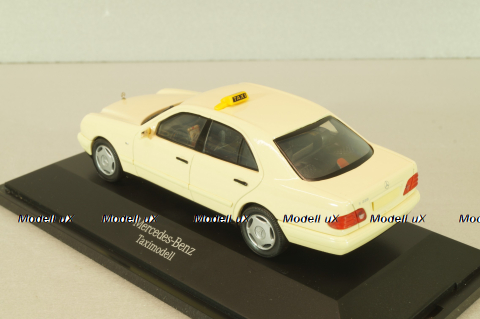Mercedes-Benz E220 (W210) Taxi 1995, beige, B66005731, Herpa 1:43