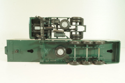 Mercedes-Benz SK 1850 LS tractor with semi-trailer tank "After Eight" 1994, green, 313,  NZG 1:43