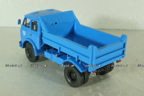 Маз-503А грузовик с самосвальным кузовом 1975 с доработками, синий, Н758, Наш Автопром 1:43