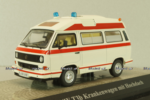 Volkswagen T3b Ambulance, white, PCL13059, Premium ClassiXXs 1:43