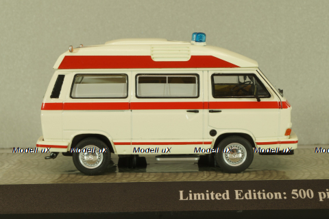 Volkswagen T3b Ambulance, white, PCL13059, Premium ClassiXXs 1:43