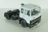 Маз-54323 тягач 1988г, серый, конверсия шасси - АвтоИстория, кабина НАП 1:43