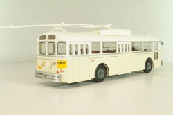 Chausson Vbc-Apurmtt Trolleybus Filobus France 1963, beige, AUTOBUS DAL MONDO №110, Hachette 1:43 Дефект!