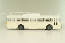 Chausson Vbc-Apurmtt Trolleybus Filobus France 1963, beige, AUTOBUS DAL MONDO №110, Hachette 1:43 Дефект!