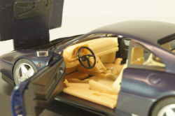 Ferrari 348 tb coupe 1989, dark matt blue, 010115, Herpa 1:43