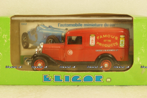 Ford V8 Camionnette 1934, red, Eligor 1:43