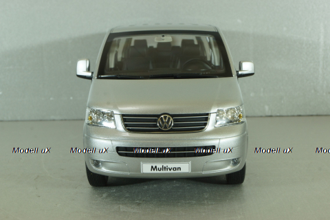 Volkswagen T5 Multivan 2003, silver, 188601, Norev 1:18