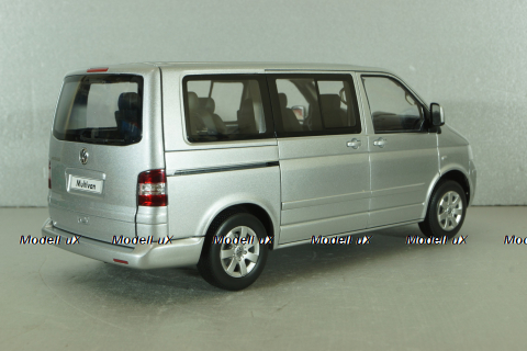 Volkswagen T5 Multivan 2003, silver, 188601, Norev 1:18