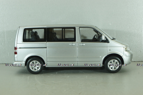 Volkswagen T5 Multivan 2003, silver, 188601, Norev 1:18