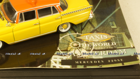 Mercedes 220SE Taxi Amsterdam 1959, Vitesse 1:43