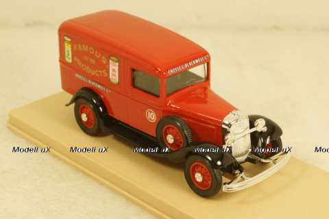 Ford V8 Camionnette 1934, red, Eligor 1:43