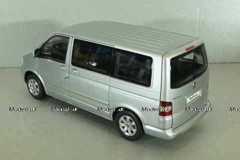 Volkswagen T5 Multivan 2003, silver, 188601, Norev 1:18