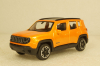Jeep Renegade 2014 orange, Burago 1:43