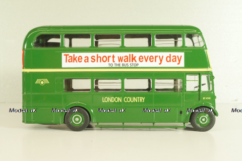 AEC Regent III RT 1947 Regent, bus, green, AUTOBUS DAL MONDO №87, Hachette 1:43 Дефект!