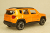 Jeep Renegade 2014 orange, Burago 1:43