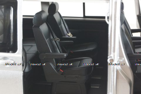 Volkswagen T5 Multivan 2003, silver, 188601, Norev 1:18